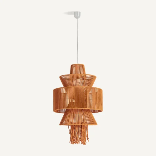 Suspension Coral coton orange Vical Home — vue 2