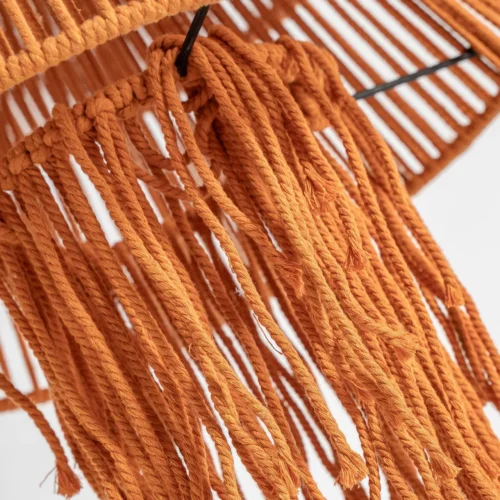 Suspension Coral coton orange Vical Home — vue 4
