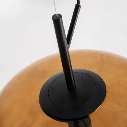 Suspension Cubik verre ambré Vical Home — vue 3