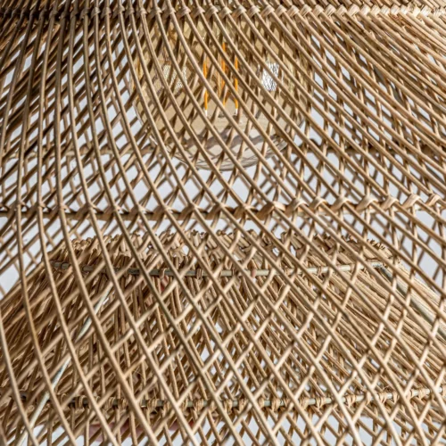 Suspension Dariusz rotin marron Vical Home — vue 5