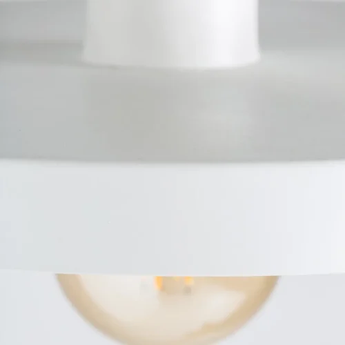 Suspension Daundef fer blanc et manguier Vical Home — vue 3