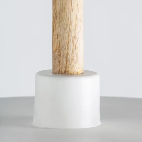 Suspension Daundef fer blanc et manguier Vical Home — vue 4