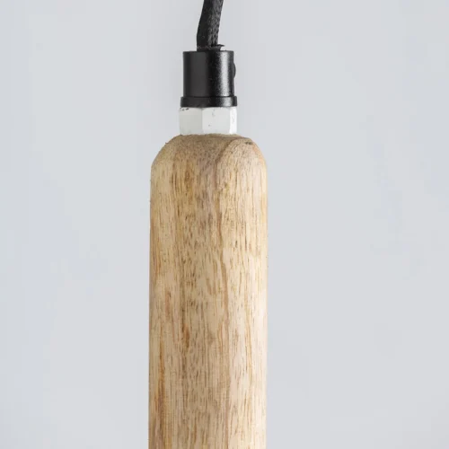 Suspension Daundef fer blanc et manguier Vical Home — vue 5