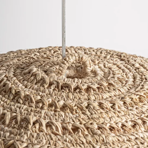 Suspension Deffe fibre naturelle 67 cm Vical Home — vue 4