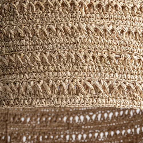 Suspension Deffe fibre naturelle 77 cm Vical Home — vue 5