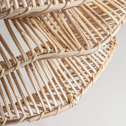 Suspension en rotin marron 80 cm Vical Home — vue 4