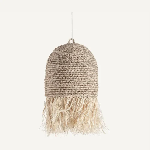 Suspension Fessel fibre naturelle marron Vical Home