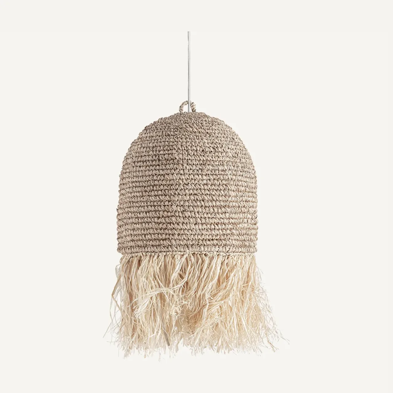 Suspension Fessel fibre naturelle marron Vical Home