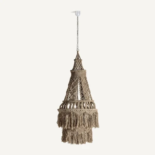 Suspension Frohn coton marron Vical Home — vue 2