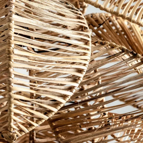 Suspension Hachy rotin marron Vical Home — vue 3