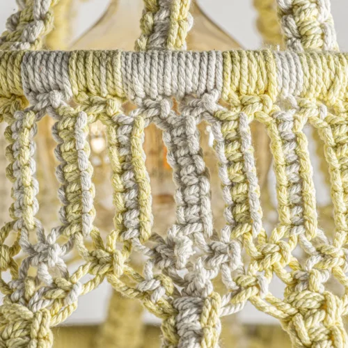 Suspension Haussen coton blanc Vical Home — vue 3