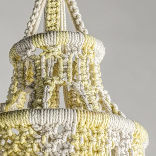 Suspension Haussen coton blanc Vical Home — vue 5