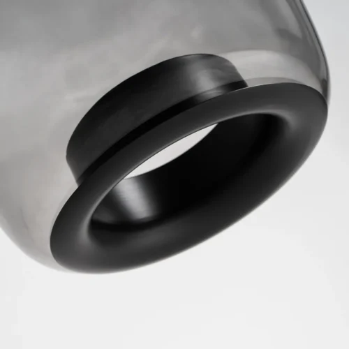 Suspension Helen verre translucide et fer noir Vical Home — vue 5
