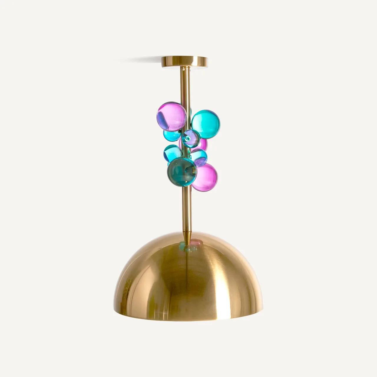 Suspension Inch fer multicolore et verre Vical Home
