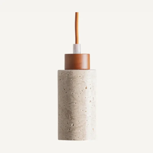 Suspension Kaple travertin beige Vical Home