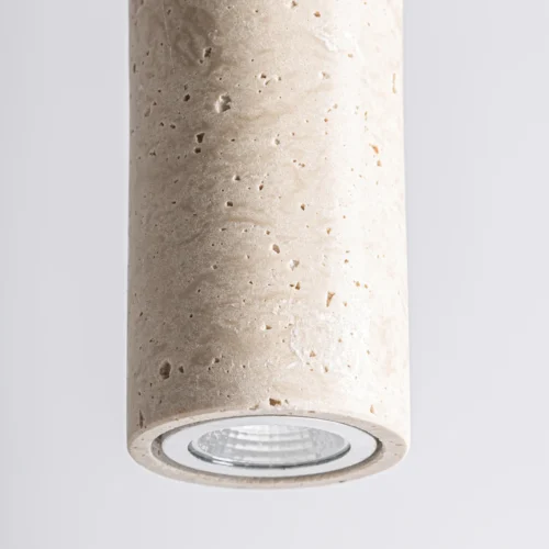 Suspension Kaple travertin beige Vical Home — vue 4