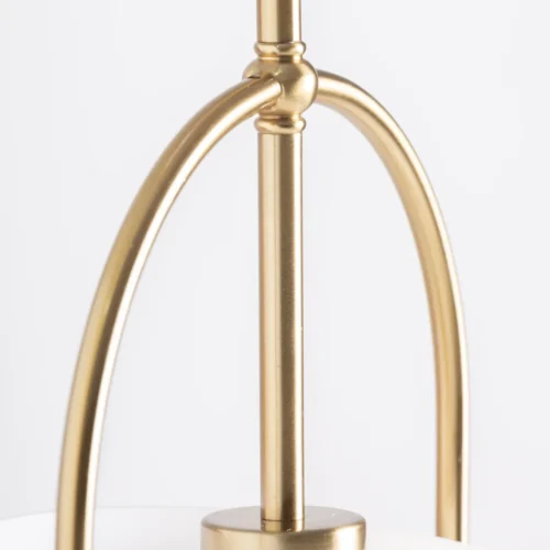 Suspension Kihe verre blanc et vieil or Vical Home — vue 4