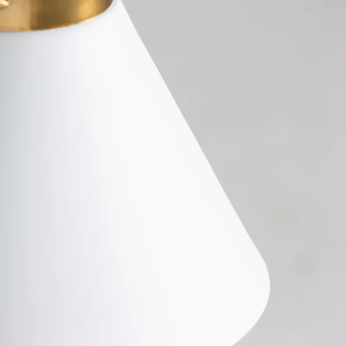 Suspension Lupstein fer blanc et doré Vical Home — vue 3