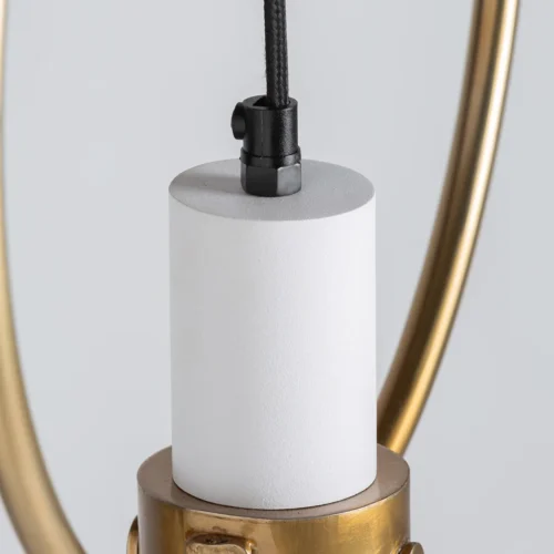 Suspension Lupstein fer blanc et doré Vical Home — vue 4