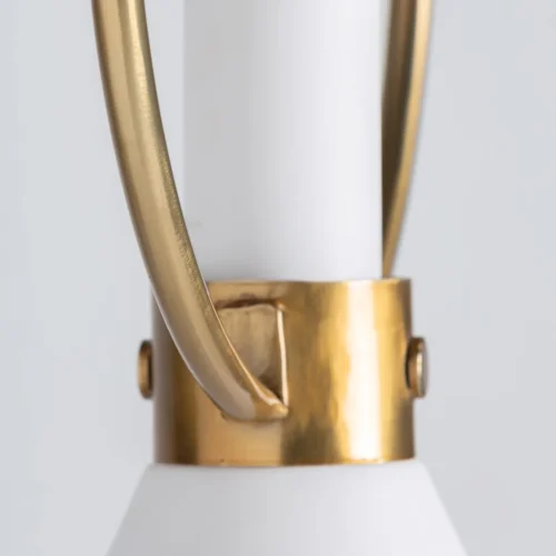 Suspension Lupstein fer blanc et doré Vical Home — vue 5