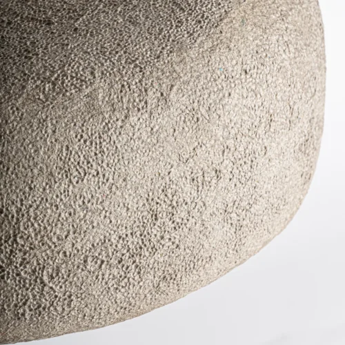 Suspension Moonle papier mâché gris et fer noir Vical Home — vue 3