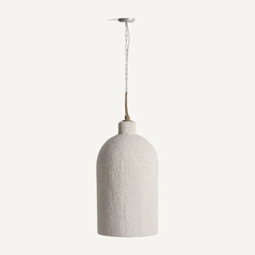 Suspension Narnai bois de suar beige 40 cm Vical Home — vue 2