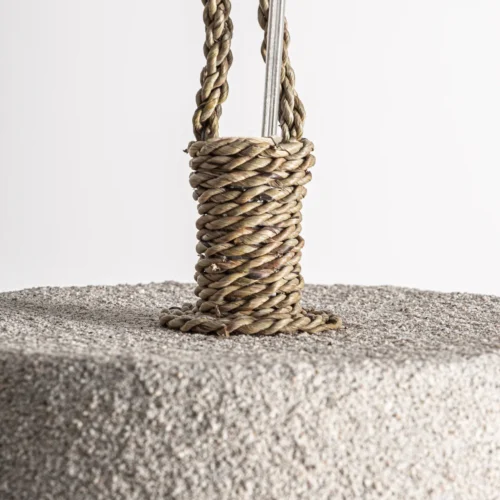 Suspension Narnai bois de suar beige Vical Home — vue 3