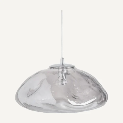 Suspension Nataly verre fumé 32 cm Vical Home