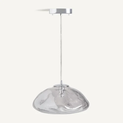 Suspension Nataly verre fumé 32 cm Vical Home — vue 2