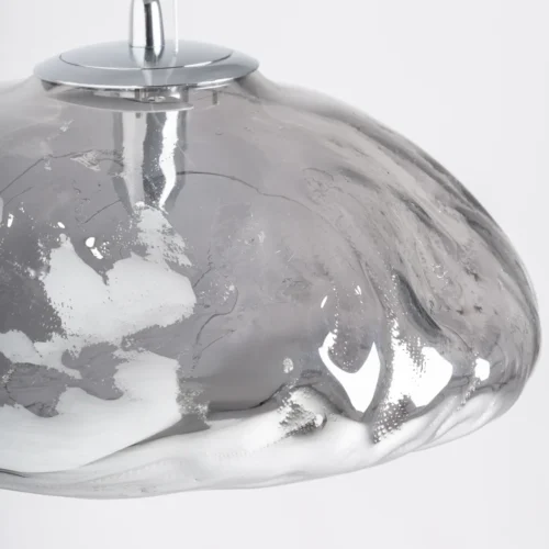 Suspension Nataly verre fumé 35 cm Vical Home — vue 3
