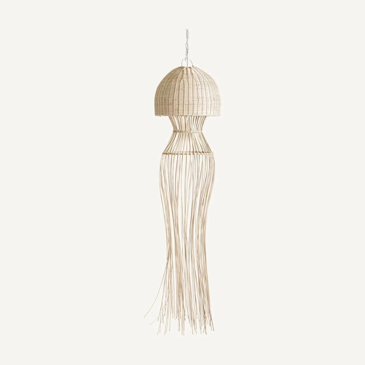 Suspension rotin beige 40 cm Vical Home