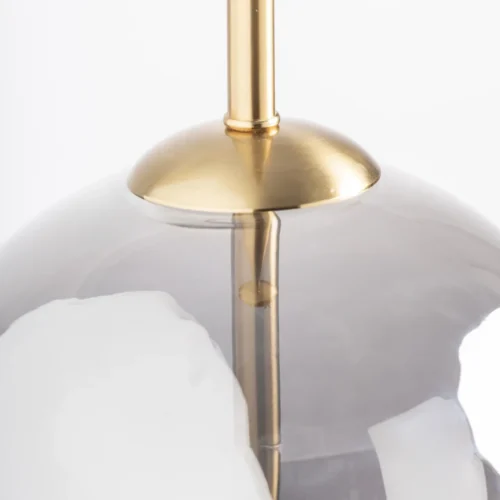 Suspension Sahin verre fumé et or vieilli Vical Home — vue 2