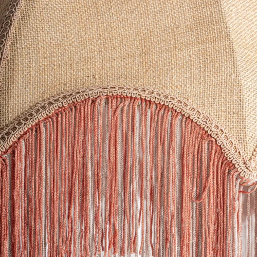 Suspension Sakhsa jute beige et orange Vical Home — vue 4