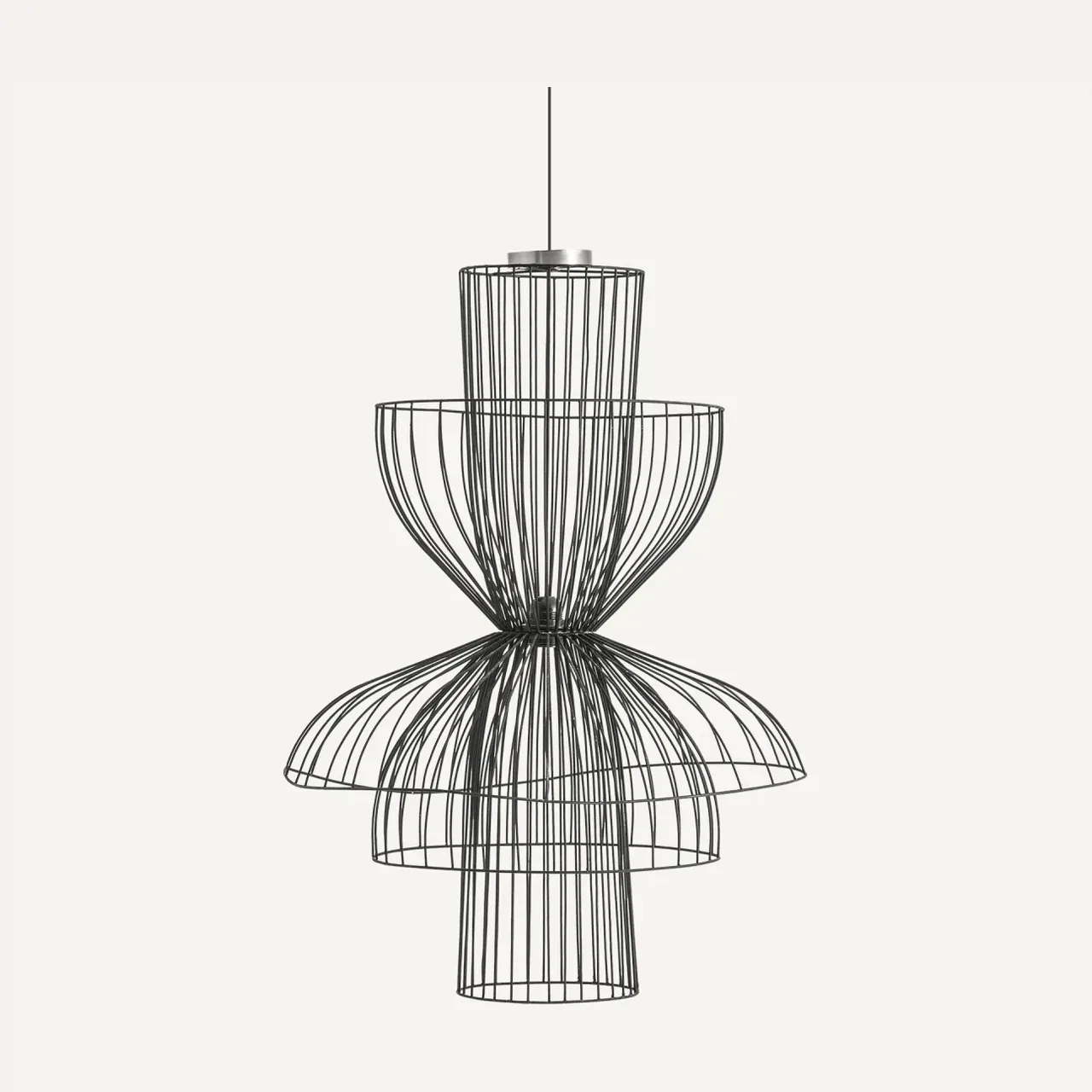 Suspension Sealza fer noir Vical Home