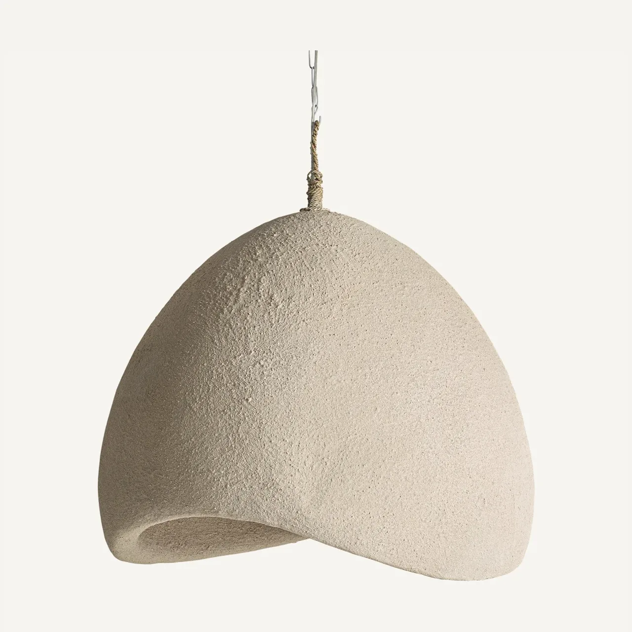 Suspension Sibille résine blanc cassé Vical Home