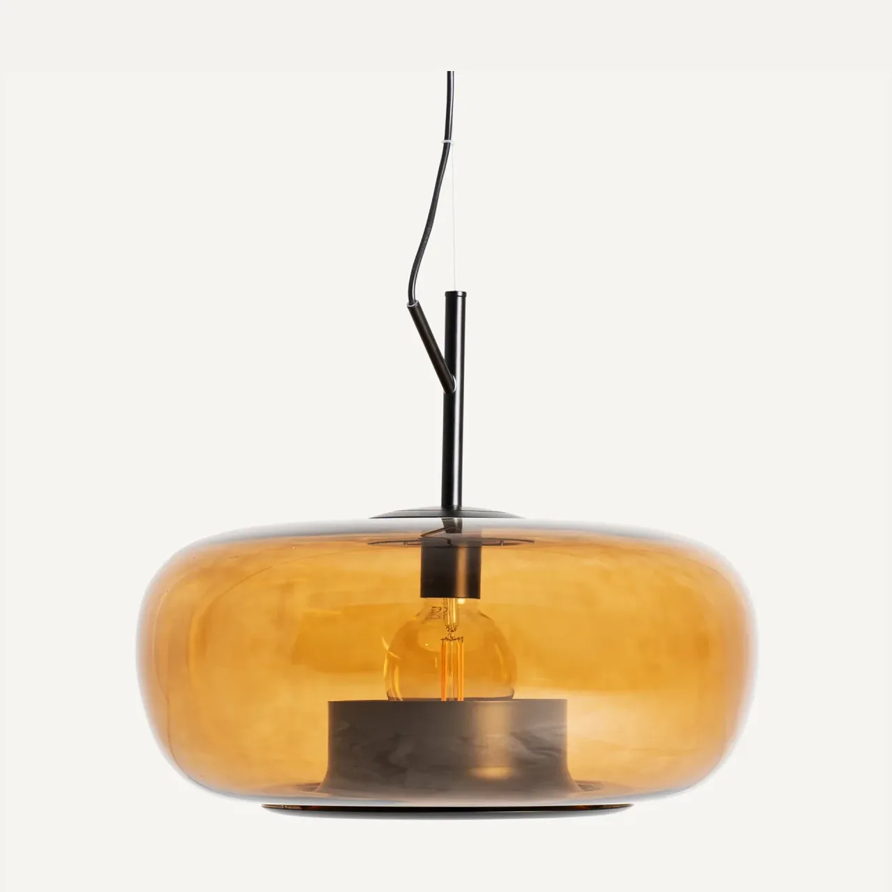Suspension Solaris verre ambré Vical Home