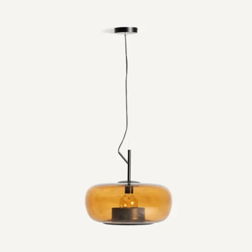 Suspension Solaris verre ambré Vical Home — vue 2