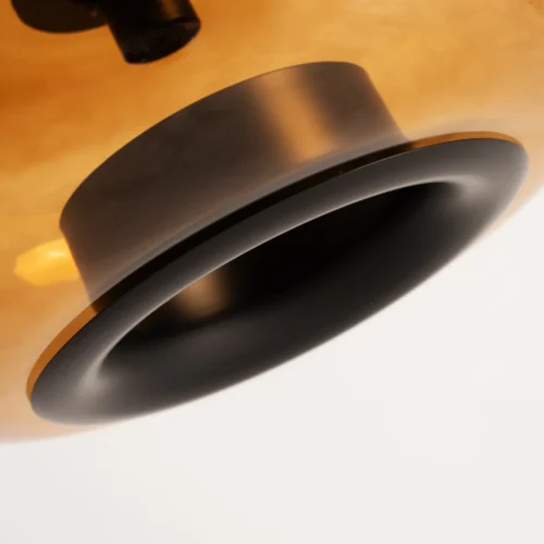 Suspension Solaris verre ambré Vical Home — vue 3