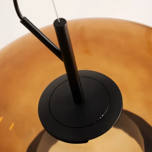 Suspension Solaris verre ambré Vical Home — vue 4