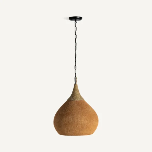 Suspension Swolgen résine terre cuite 40 cm Vical Home — vue 2