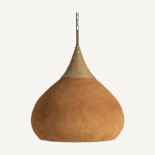 Suspension Swolgen résine terre cuite 60 cm Vical Home