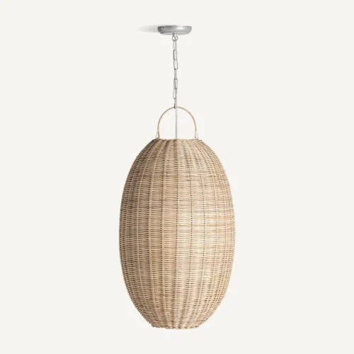 Suspension Tekax rotin marron 43 cm Vical Home — vue 2