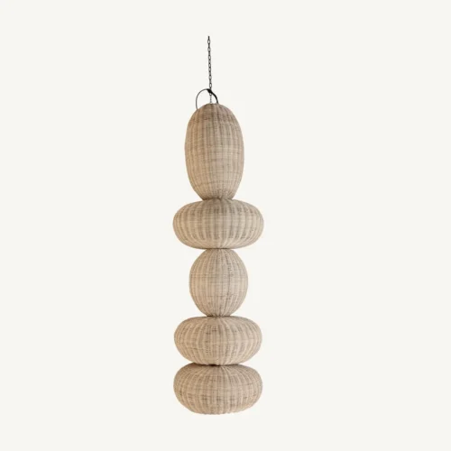 Suspension Tekax rotin marron 43 cm Vical Home — vue 6