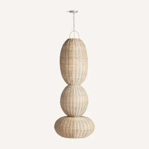 Suspension Tekax rotin marron 43 cm Vical Home — vue 8