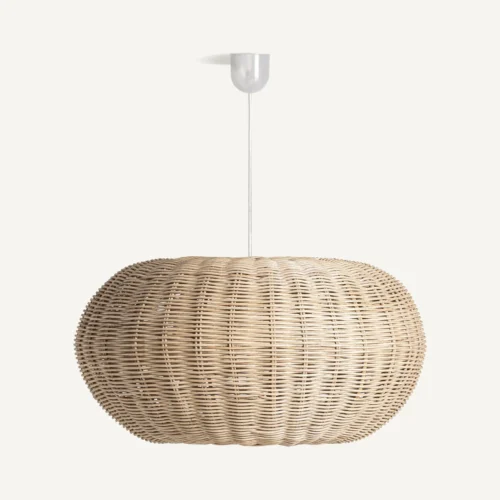 Suspension Tekax rotin marron 60 cm Vical Home — vue 2