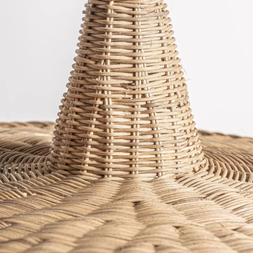 Suspension Uxmal rotin marron 120 cm Vical Home — vue 2