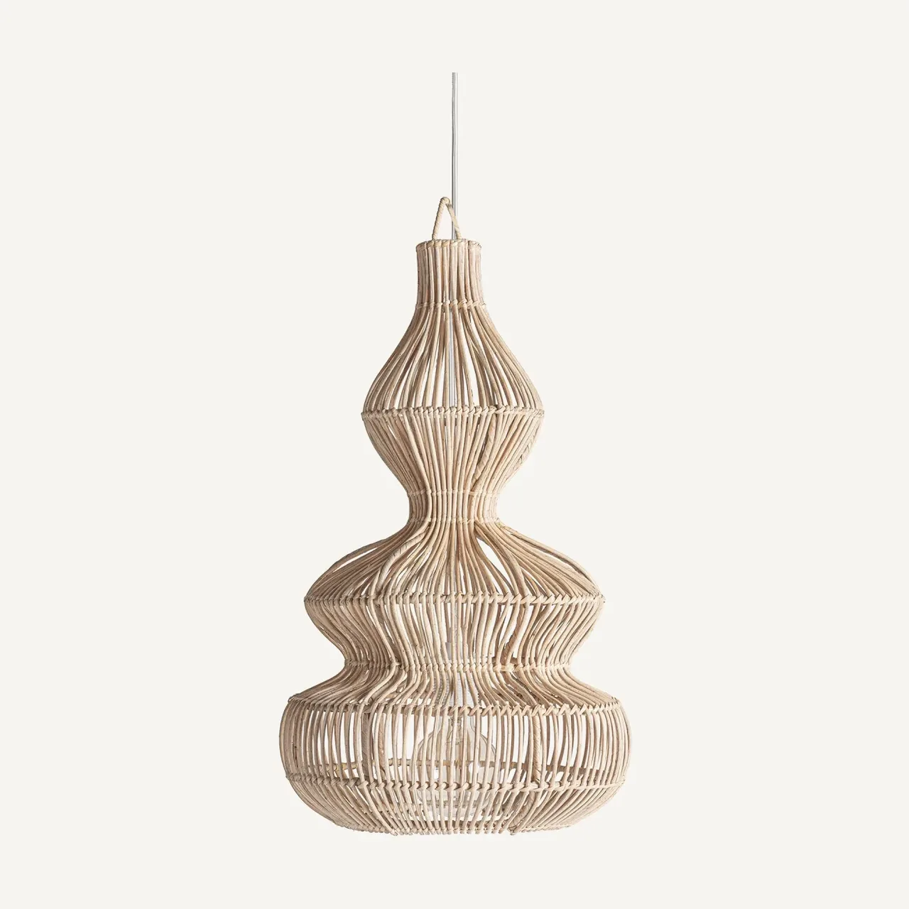 Suspension Vialotte rotin marron 54 cm Vical Home