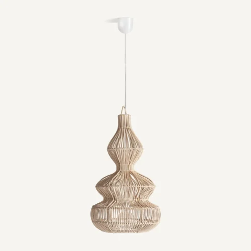 Suspension Vialotte rotin marron 54 cm Vical Home — vue 2