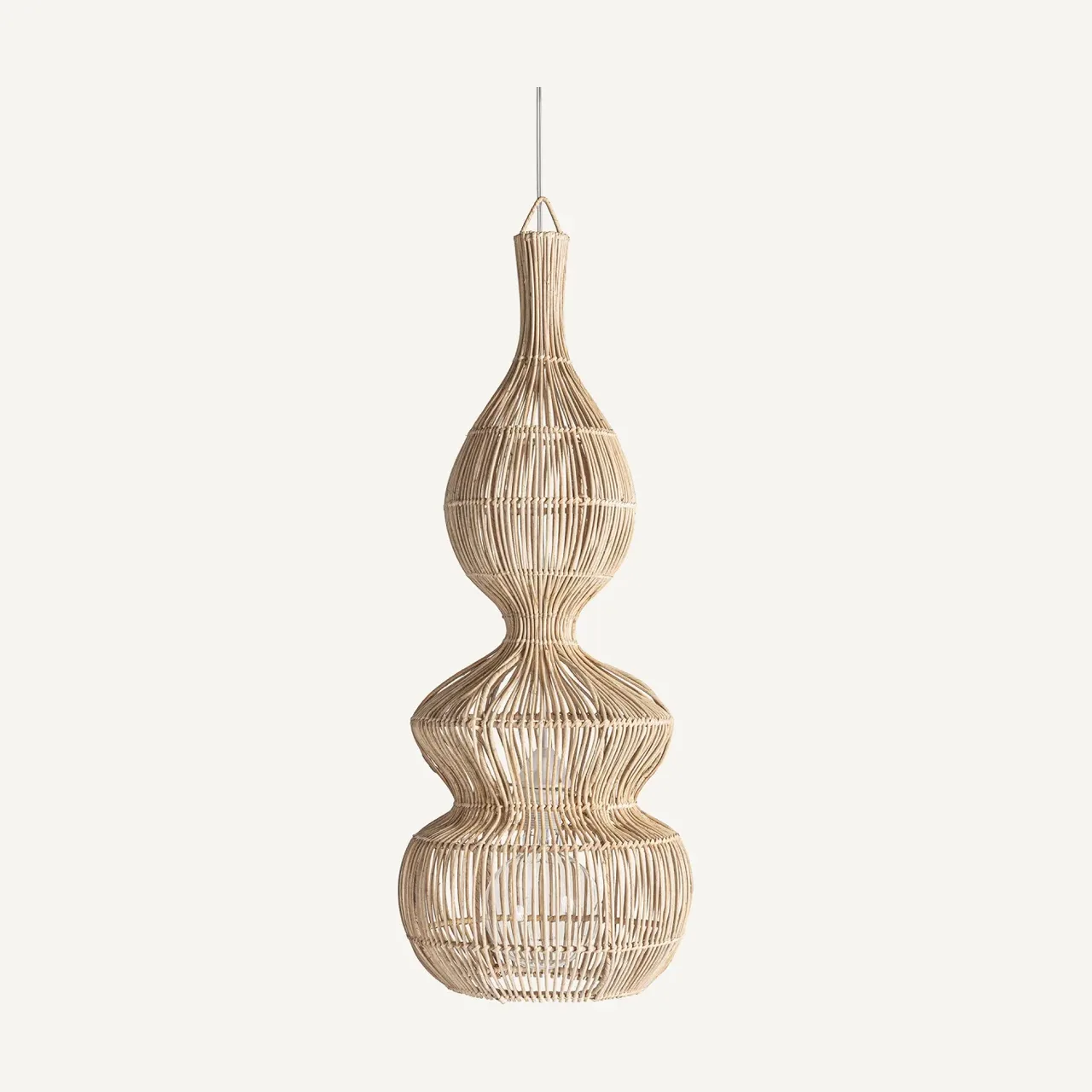 Suspension Vialotte rotin marron 86 cm Vical Home