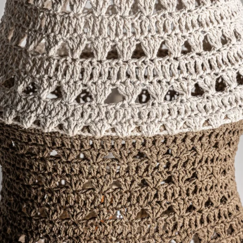 Suspension Weille coton blanc Vical Home — vue 2